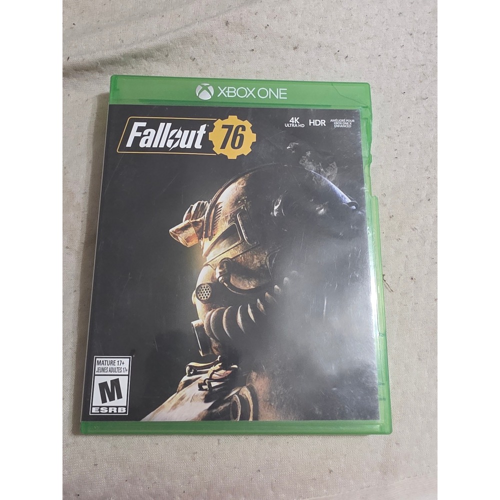 Fallout 76 Xbox One Video Game Bethesda 4K Ultra HD HDR Action RPG